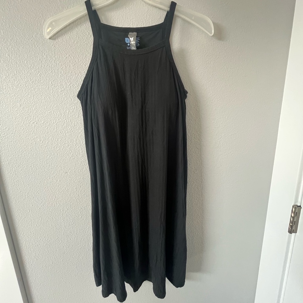Shebird Black Midi Bra Dress